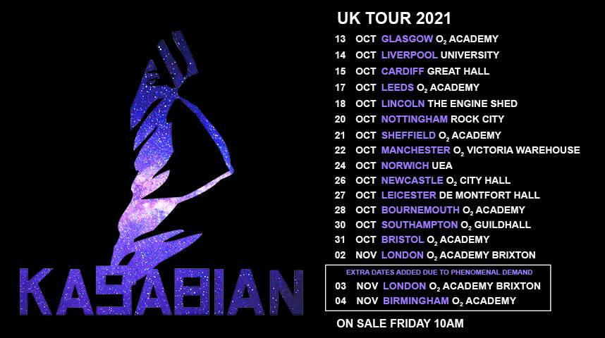 Kasabian Tickets For Autumn UK Tour On Sale 10am Today Stereoboard